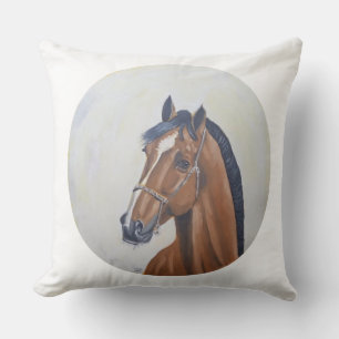 Coussin T-Shirt Portrait de Cheval Majestueux