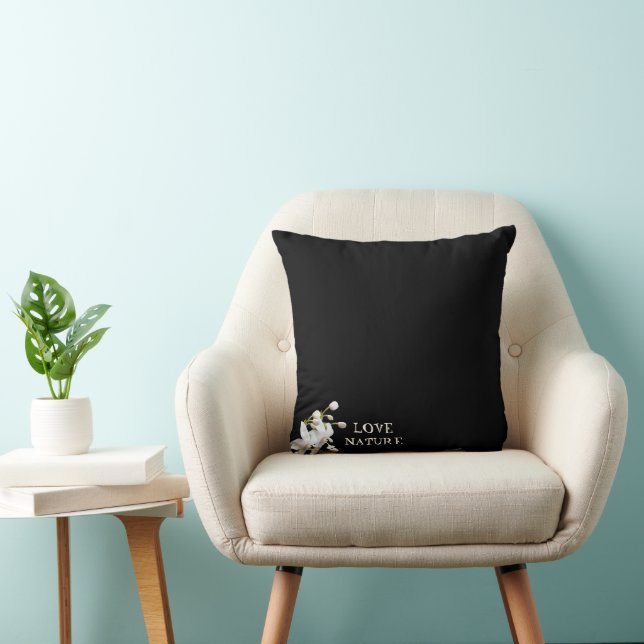 COUSSIN T-SHIRT POUR AMATEUR DE NATURE (Chaise)