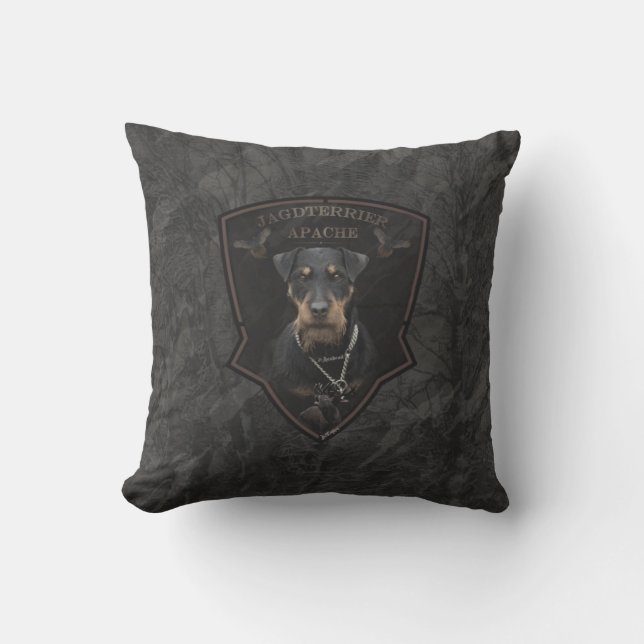 Coussin T-shirt Truc (Jagdterrier) (Recto)
