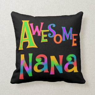 Coussin T-shirts et cadeaux impressionnants de Nana