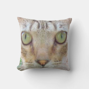 Coussin - Tabby Cat Face