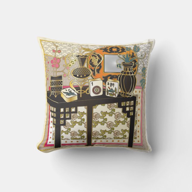 Coussin Table Mah Jongg (Recto)