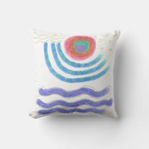 Coussin Tableau Abstrait
