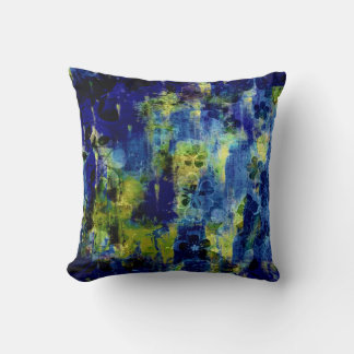 Coussin Tableau Abstrait floral