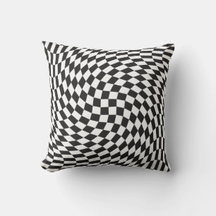 Coussin Tableau de bord super noir et blanc