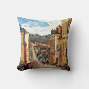 Coussin tableau Gauguin, rue Jouvenet à Rouen,