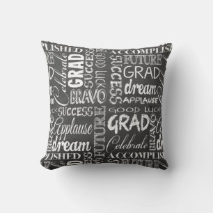Coussin Tableau noir de remise de diplômes