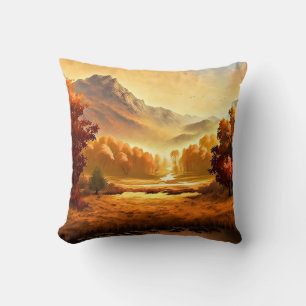 Coussin Tableau Paysage Automne-68754