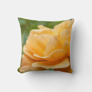 Coussin Tableau Rose orange