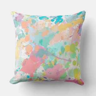 Coussin Tache de peinture
