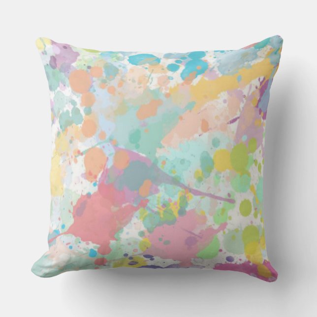Coussin Tache de peinture (Recto)