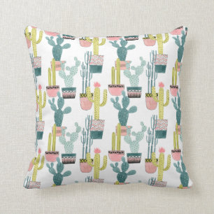 Coussin Taco à propos d'amour   Motif Cactus