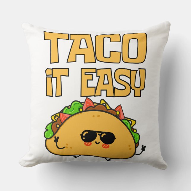 Coussin Taco It Easy (Recto)