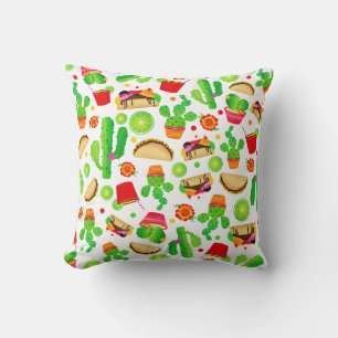 Coussin Tacos Fiesta Mardi des Tacos Amusement Coloré Nour