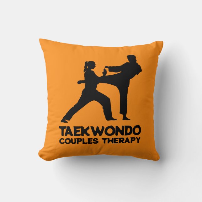 Coussin Taekwondo Sparring Couple's Therapy (Recto)
