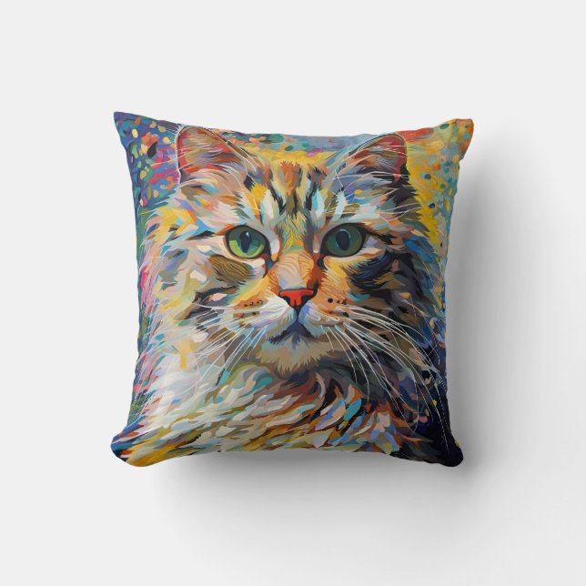 Coussin Taffy le chat (Recto)
