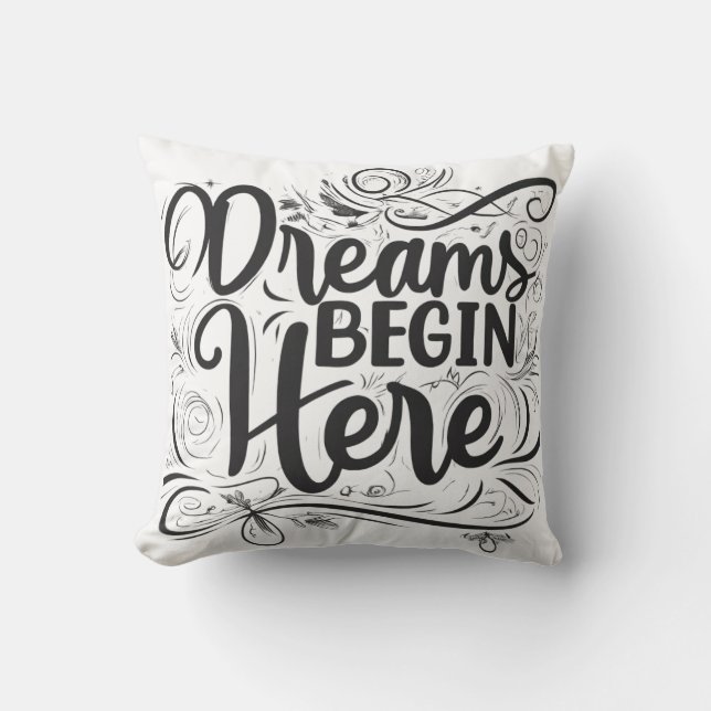 Coussin Taital de la chambre : Une tradition pendjabi (Recto)