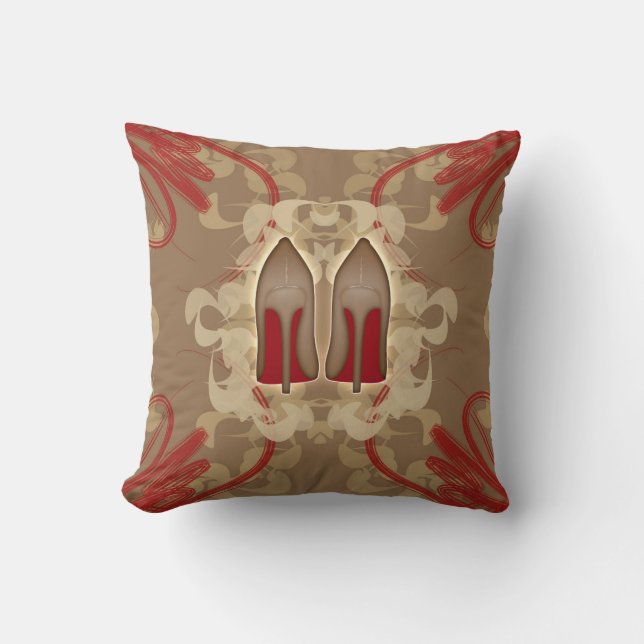 Coussin talons hauts avec l'arrière - plan ÉLÉGANT (Recto)