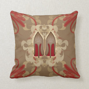 Coussin talons hauts avec l'arrière - plan ÉLÉGANT