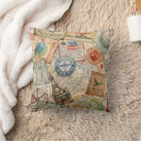 Tampon de passeport rustique motif voyage (5)