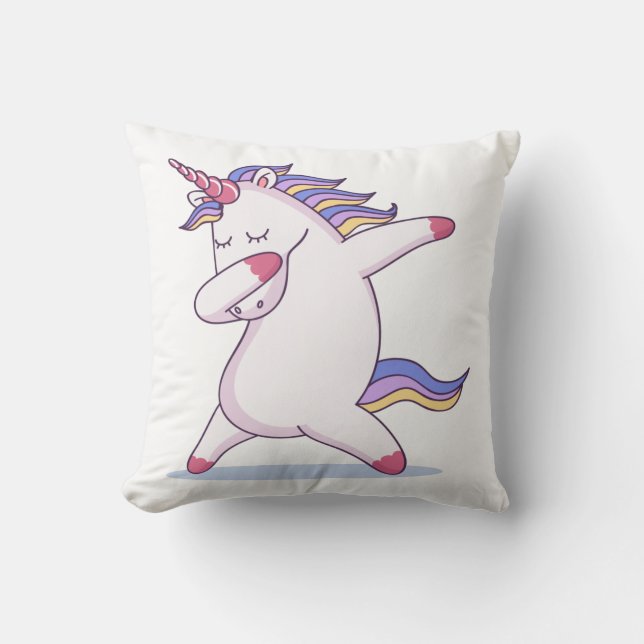 Coussin tamponnant de licorne (Recto)