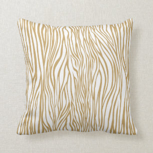 Coussin Tan Zebra Poster de animal