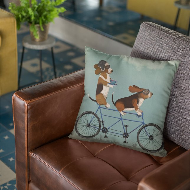 Coussin Tandem Basset Hound (Créateur téléchargé)