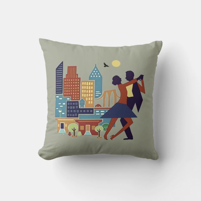 Coussin Tango Dancing Jeu d'oreiller (Recto)