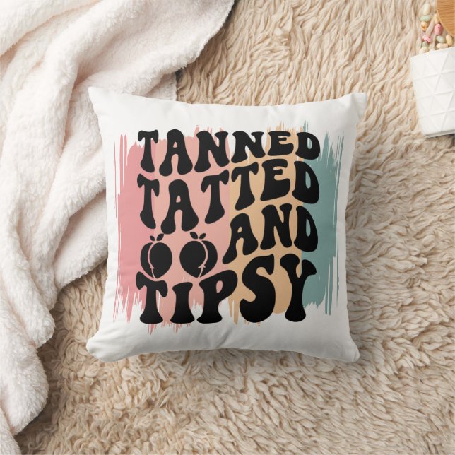 Coussin Tannée, Tatée et Tipsy (Couverture)