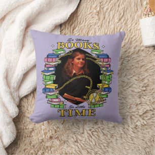 Coussin Tant De Livres, Si Peu De Temps
