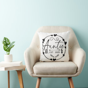Coussin Tante Est 2024 Faire-part de grossesse Tante Amusa