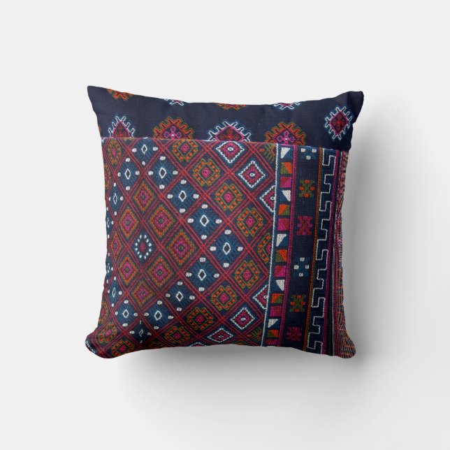 Coussin Tapis bhoutanais (Recto)