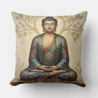 Coussin Tapis de méditation Gautam Buddh - Dham paisible