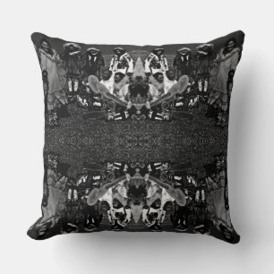 Coussin Tapis de souris danseurs esquimaux vintage USA Ala