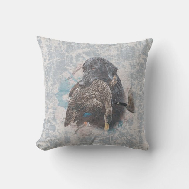 Coussin Tapis d'ornement en métal sac fourre-tout Labrador (Recto)