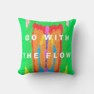 Coussin Tapis et chiffons Art pur abstrait suprême