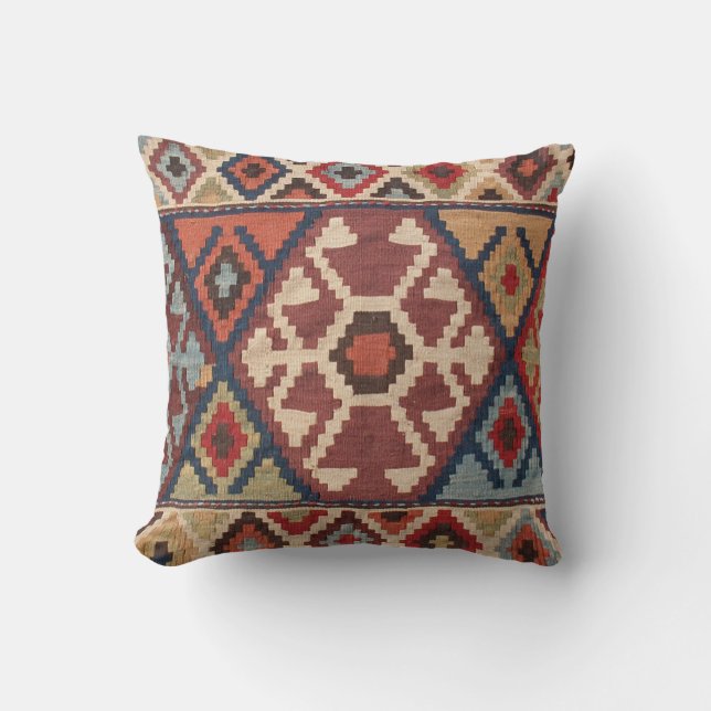 Coussin Tapis Oriental Turc (Recto)