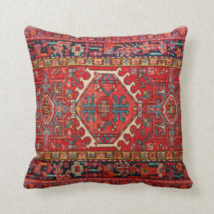 Coussin Tapis persan traditionnel