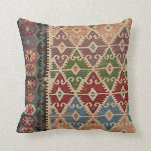 Coussin Tapis turc Kilim