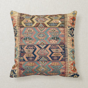 Coussin Tapis turc Tapis antique Kilim