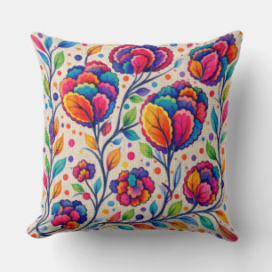 Coussin Tapisserie Bloomwave
