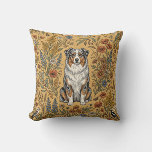 Coussin Tapisserie de champ de ranch pour Berger Australie