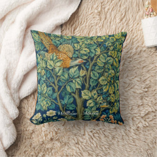 Coussin Tapisserie de faisan - William Morris
