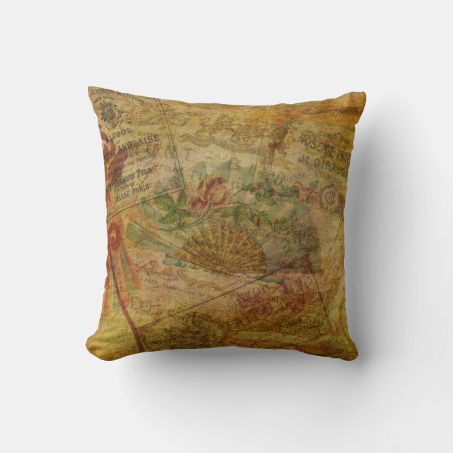 Coussin Tapisserie éloquente (Recto)