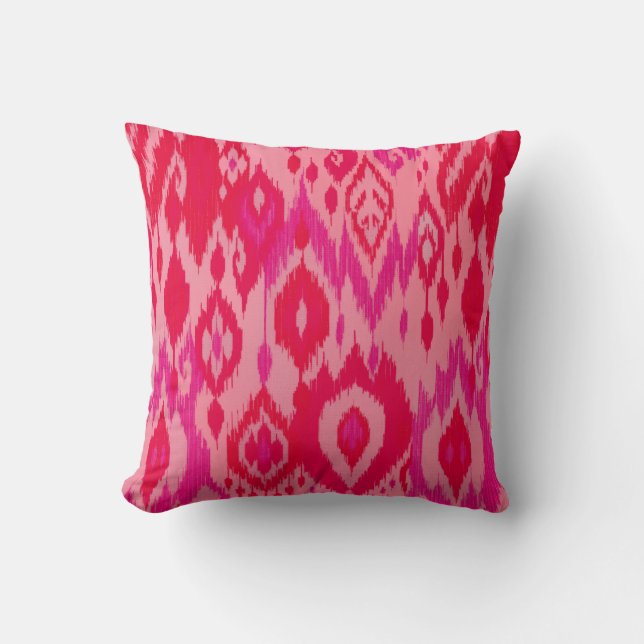 Coussin Tapisserie fuchsia mauve rose chic de tribal de (Recto)