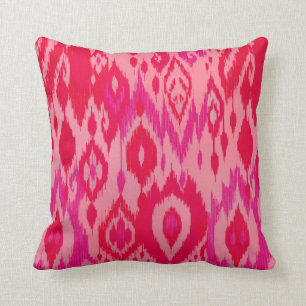 Coussin Tapisserie fuchsia mauve rose chic de tribal de