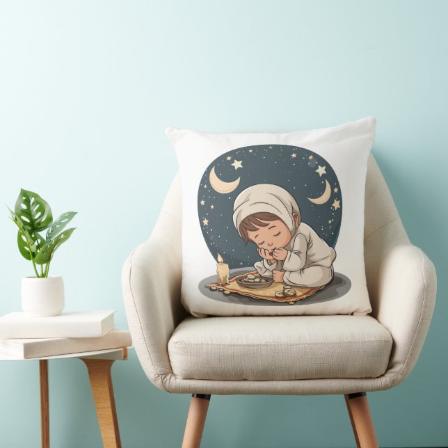 Coussin Tapisserie Ramadan Mubarak (Chaise)