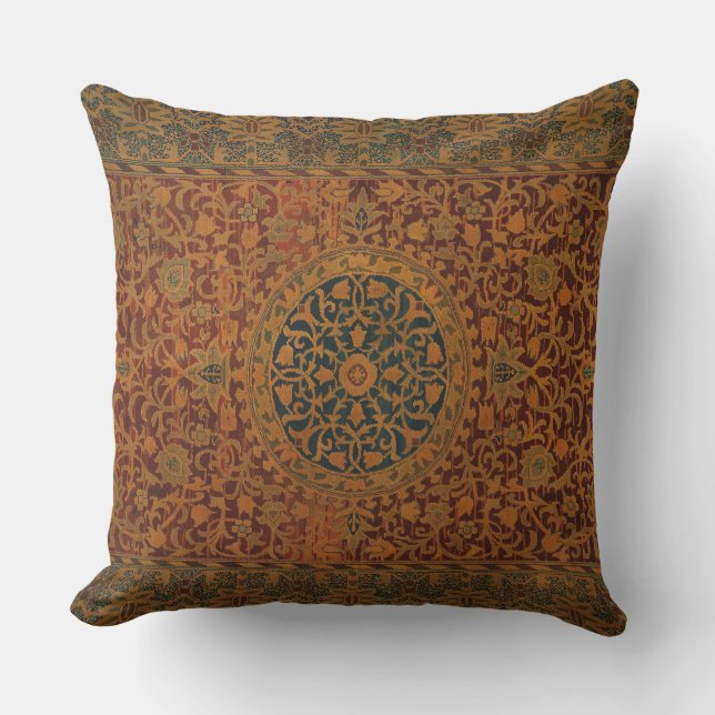 Coussin Tapisserie tapis moquette William Morris (Recto)