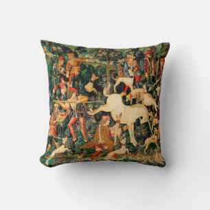 Coussin Tapisseries Unicorn Classique médiéval défend la c