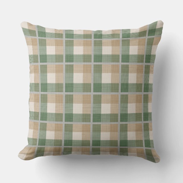 Coussin Tartan (Recto)